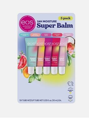 eos Super Balm 5-Pack Lip Care